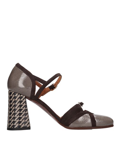 OBINDI model décolleté in leather CHIE MIHARA | OBINDIMARRONE-ROSA